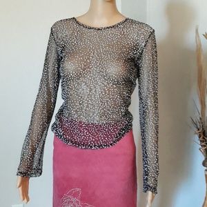 sheer blouse